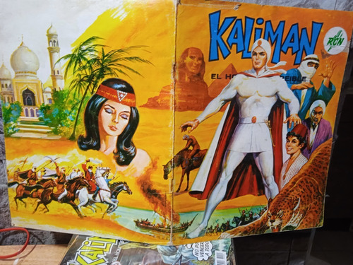 Vintage Marvel Kaliman Comic Sayrols 1969 Grupo Rcn