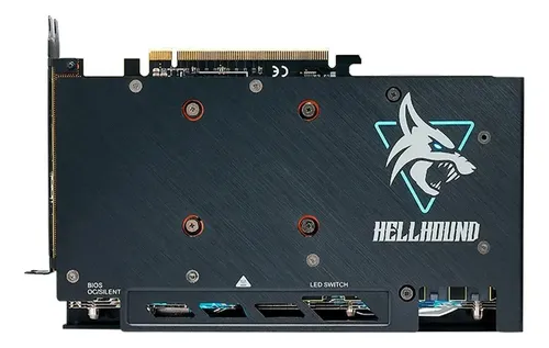 Placa de Vídeo PowerColor Radeon RX 7600 XT Hellhound 16GB GDDR6
