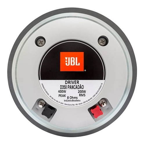 Driver D350 Pancadao Cone Corneta Aluminio Jbl Selenium
