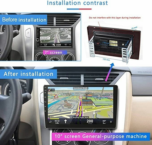 Radio Android 10.1 Gps Mirror Link Wifi 2 Din 9