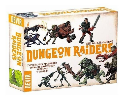 Dungeon Raiders Español Juego De Mesa