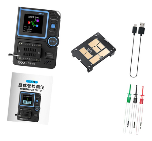 Testador De Capacitor Transistor Lcr-p1 Lcr Mos Pnp Meter