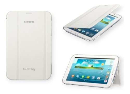 Funda Protector Samsung Galaxy Note 8.0 Book Cover Blanco 