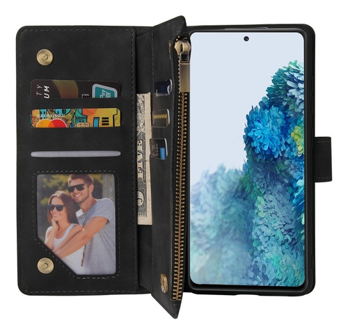 Funda Multifuncional Con Cremallera Para Samsung S21/note10+