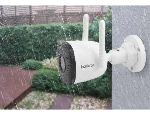 Câmera Inteligente Intelbras Im5 S 4mp Full Hd Ip67 Wi-fi Cor Branco