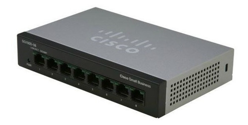 Imagen 3 de 7 de Switch 8 Puertos Gigalan 10/100/1000 Cisco Sg110d-08 No Adm