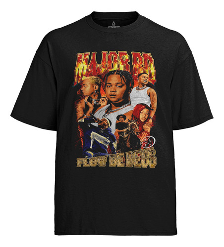 Camiseta Graphic Tee Tshirt Major Rd Trap Rap 1