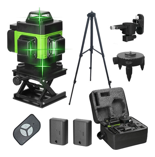 Nivel Láser 16 Líneas Watson Auto + 2 Baterías + Trípode