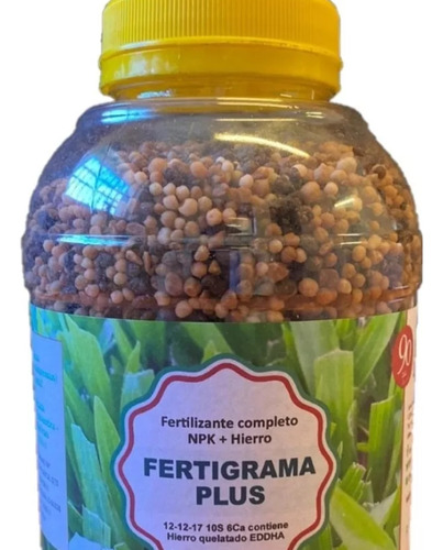 Fertilizante Para Grama Bahiana Fertigrama Plus 1,5kl Picass