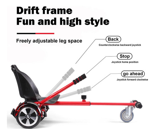 Accesorio Gokart Para Hoverboard Asiento Para Hoverboard Sil