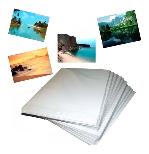 100 Folhas Papel Fotográfico Matte Fosco 230g A4 