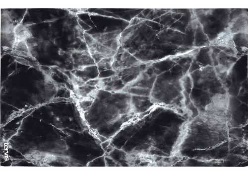 Vaso Aislado Doble Pared Mármol Negro 16 Onzas