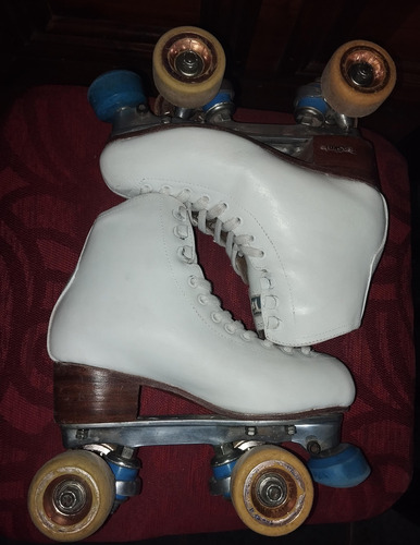 Vendo Patines Artísticos Usados 36 5.7 Cm Blanco (Usado)
