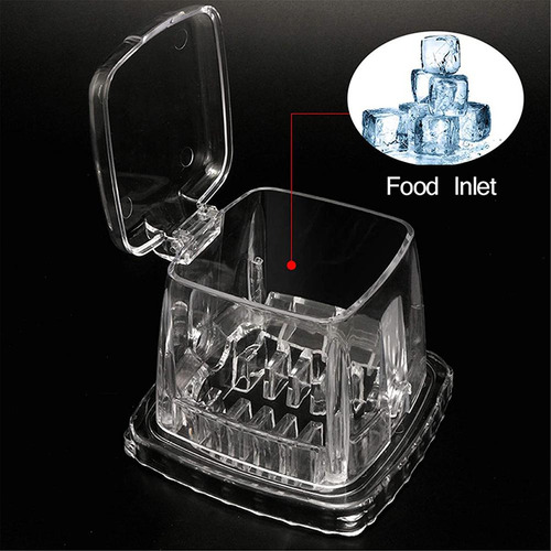 Ferramenta De Cozinha Manual Triturador De Gelo Com Manivela