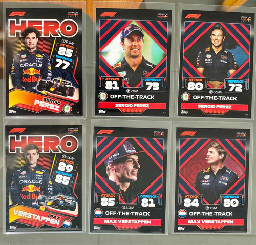 Topps Formula 1 Set De 11 Tarjetas Red Bull (Usado)