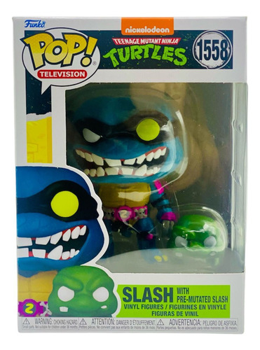 Funko Pop! Tv. Tortugas Ninjas Slash With Pre-mutated Slahs
