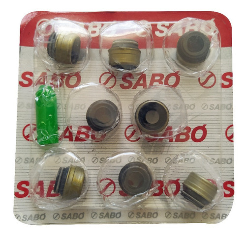 Gomas De Valvula 7mm Vw Gol Parati Saveiro Sabo