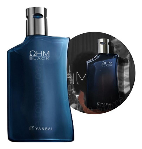 Ohm Black Perfume Hombre 100ml + Bolsa Yanbal Surquillo