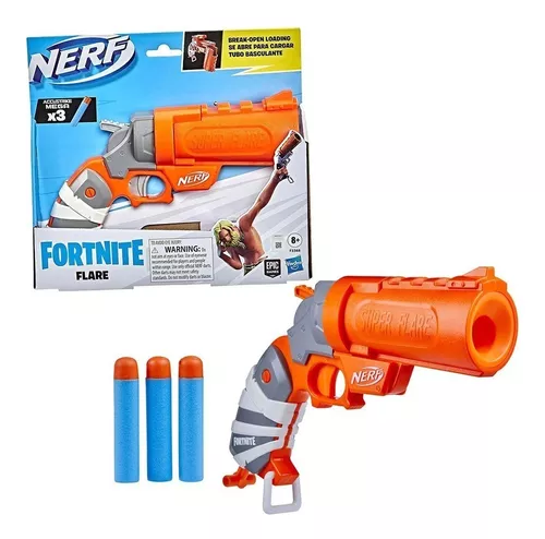 Lançador de Dardos Nerf Fortnite Super Flare Hasbro em Promoção na