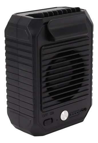 Ventilador De Cintura Portátil Con Batería Usb De 10000 Mah