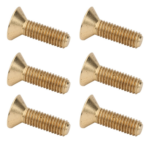 Tornillos Avellanados Hexagonales Cabeza Plana Cobre Pur, 50