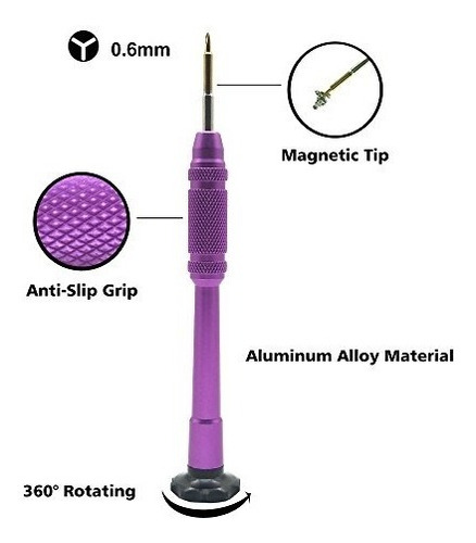 Punta De Forma Emien 0.6mm Y Tip Tri-point Tri Wing Destorni