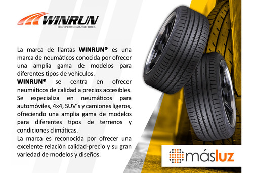 Par Llantas R330 Winrun Medida 215/40r17 87w