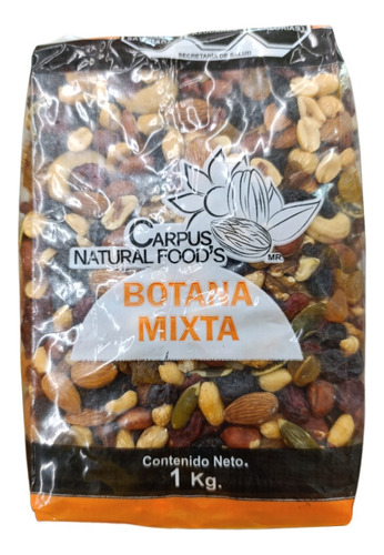 Surtido Botana Mixta 5kg Semillas Y Frutos Secos