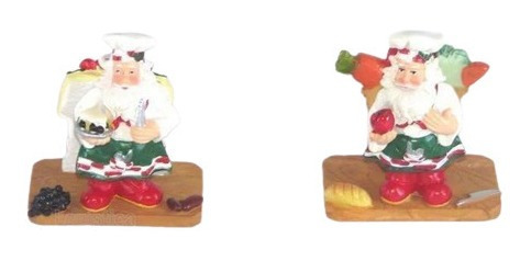 Set (4) Servilletero Santa Navideño Regalo Navidad Familia