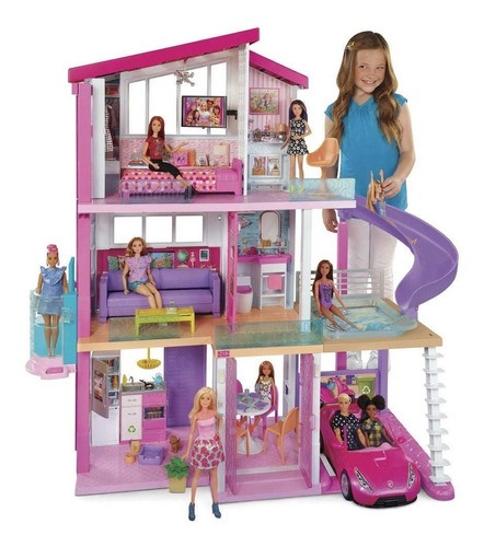 Mansion Barbie Dreamhouse, Casa De Los Sueños - Mattel 