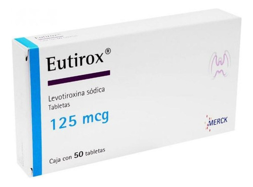 Eutirox 125 Mcg Caja Con 50 Tabletas