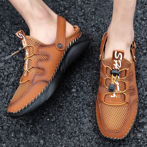 Sandalias For Hombre Con Soporte De Arco Fascitis Plantar Y
