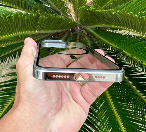 Funda Metálica Magsafe For iPhone 15 Pro, Pro Max