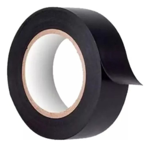 Cinta Aisladora Pvc Negra Ancho 18mm Pack X 10unidades