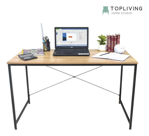 Escritorio Top Living Desk-3 melamina de 120cm x 71.5cm x 60cm