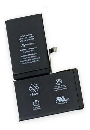 Bateria Para iPhone X Sin Flex Certificada