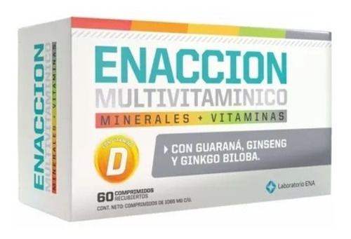 Enacción Multivitamínico Ena X 60 Comprimidos 