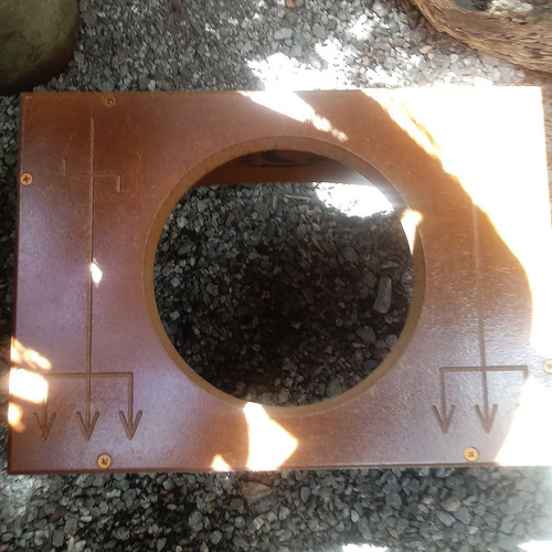 Imagem 5 de 8 de Banco Suporte P/ Atabaque Mod. Exu - Umbanda E Candomblé