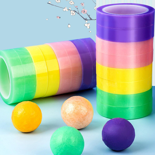 2 Piezas De Cinta De Bola Juguete Sensorial Educativo