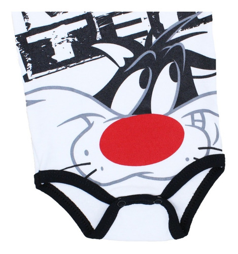 Pañalero Silvestre Gato Warner Bros Original Ropa Bebe 23162