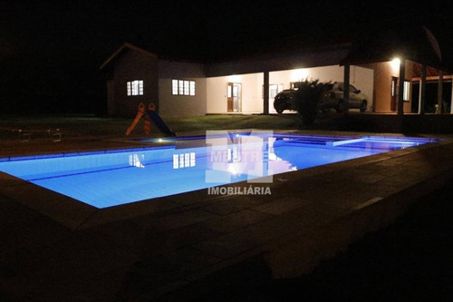 Chácara Com 4 Dormitórios À Venda, 5000 M² Por R$ 1.000.000,02 - Recanto Dos Bandeirantes - Porto Feliz/sp - Ch0027