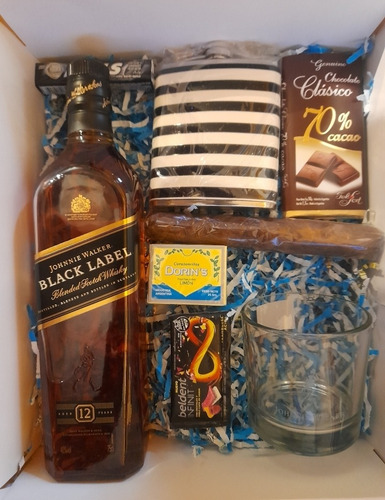 Combo Para El Día Del Padre Hermoso Whisky Black Label 