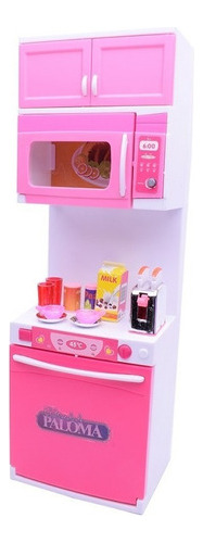 Cocina Con Microondas Linea Paloma O Barbie - El Duende Azul