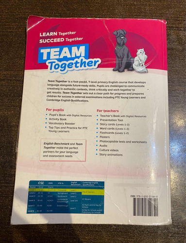 Team Together 1 Activity Book + Pupil's Book Usado (Usado)