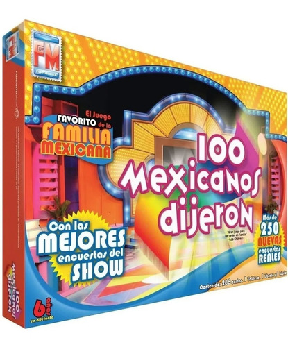 100 Mexicanos Dijeron Juego De Mesa Original