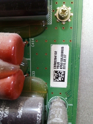 Y Sus Ebr62294102 Zsus Ebr62294202 Lg Modelo: 50pk750-uf.awm