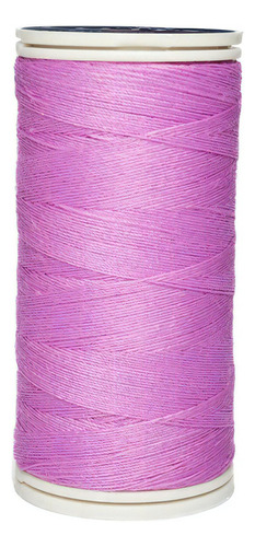 Caja 12 Pzas Hilo Coats Poliéster Liso 3 Cabos Fibra Corta Color T6980-0053 Violeta