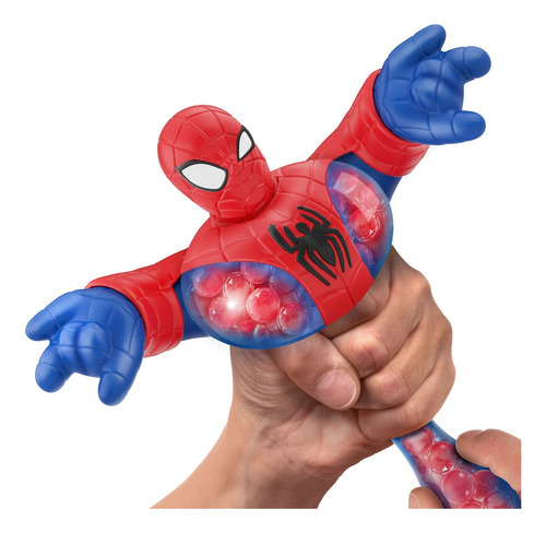 Heroes Of Goo Jit Zu Muñeco Marvel Figura Strech Spiderman