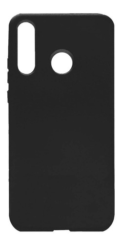 Case Siliconado Huawei Hw P30 Lite Negro Carcasa