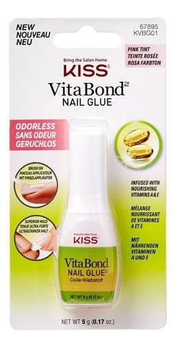 Pegamento De Uñas - Kiss Vitabond Nail Glue